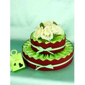 Holiday Celebration Favor Cake-Unassembled