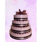 Love Bubble Favor Cake-Unassembled