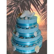 Beach Wedding Favor Cake