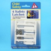 Latches 4 Piece Child Safety Baby Accessories