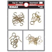 Cup &amp; L-Hook &amp; Screw Eye Asst