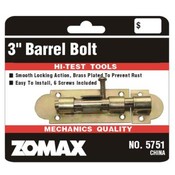 3" Barrel Bolt