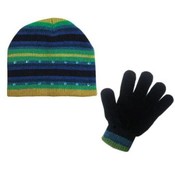 Chenille Hat and Glove Set