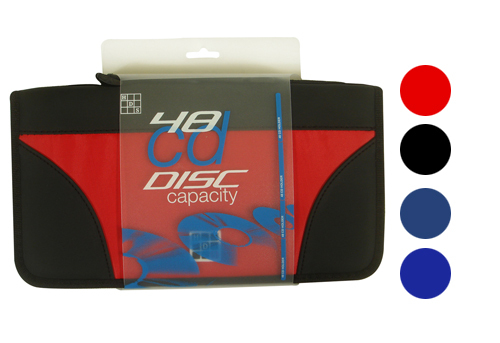 Cd Holder 48 - 4 Assorted Colors