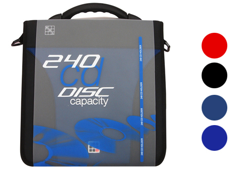 Cd Holder  240  - 4 Assorted Colors