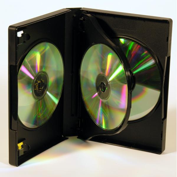 Triple Black DVD Case