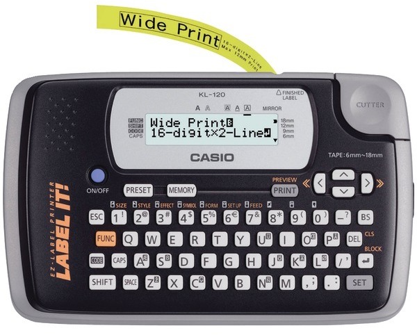 16 Digit 2 Line Label