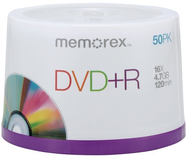 16X Dvd+R 50Ct Spndl