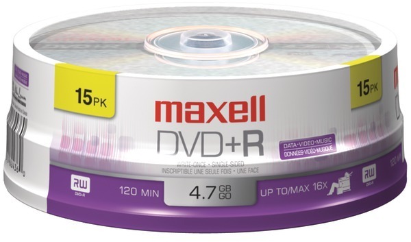Dvd+R 15Ct Spindle