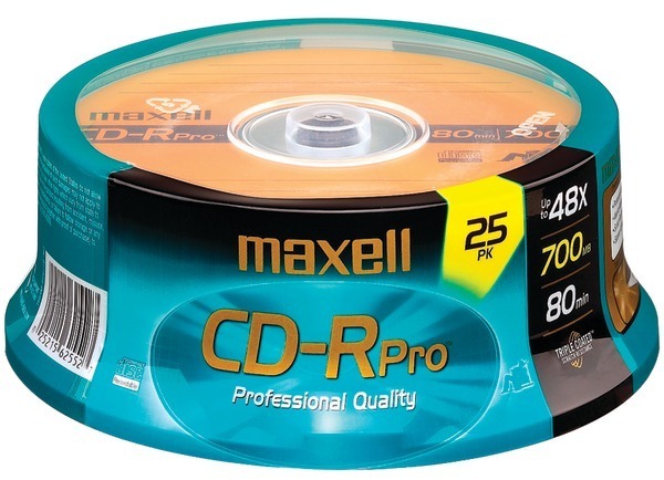 Maxell Cd-R Pro 80-Min/700Mb