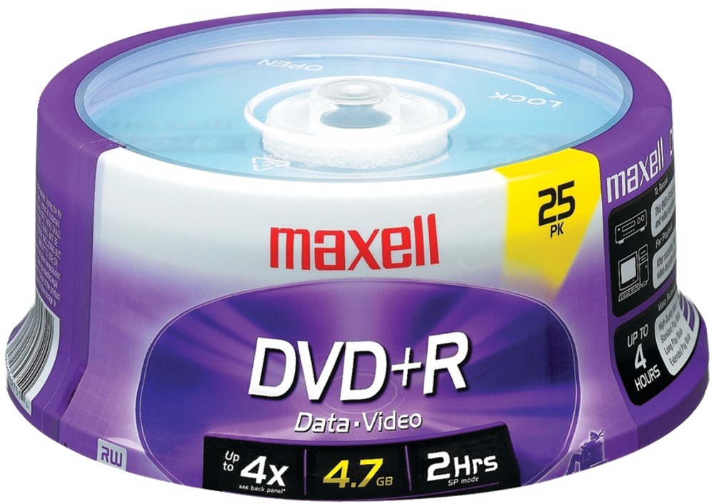 Maxell 4.7 Gb Dvd-Rs