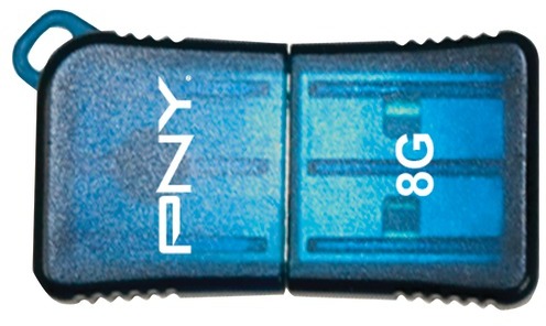 Microsleek Usb 8Gb Blu