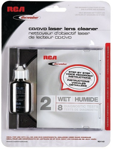 2-Brush Cd/Dvd Lens Clnr