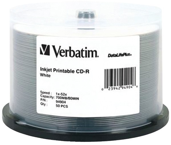 50Ct 80-Min 700Mb Cd-Rs