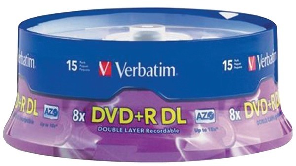 15-Ct Dl 8.5Gb Dvd+Rs