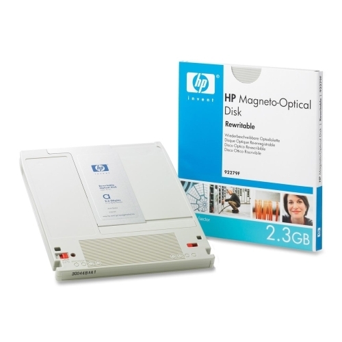 Hewlett-Packard Magneto Optical Disk,Rewritable,2.3GB,512 bytes/sector,2X