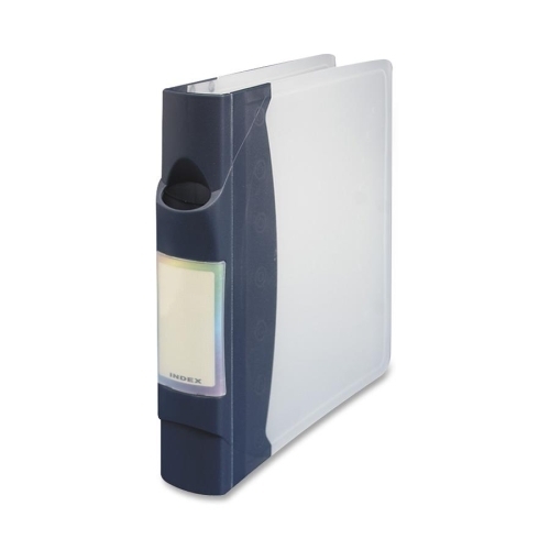 Compucessory CD Media Binder With 15 Pages, 90 Capacity, Gray