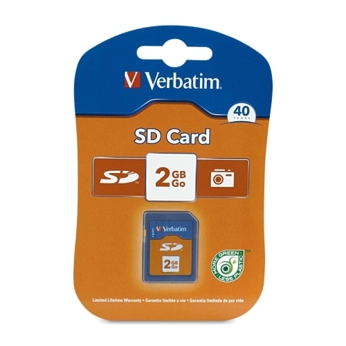 Verbatim Corporation Secure Digital Card, 2GB