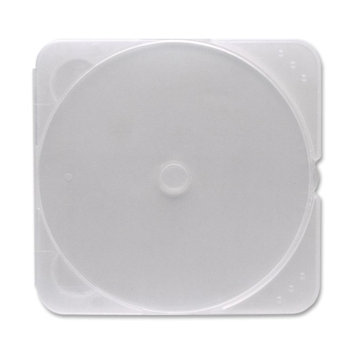 Verbatim Corporation DVD/CD Storage Cases, 200/BX, Clear