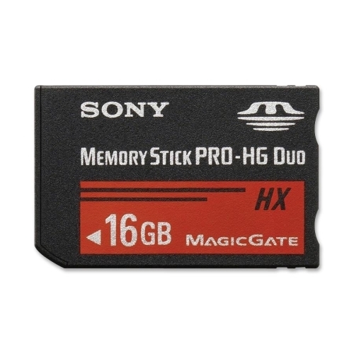 Sony Electronics Memory Stick Pro Duo, 16GB, Black