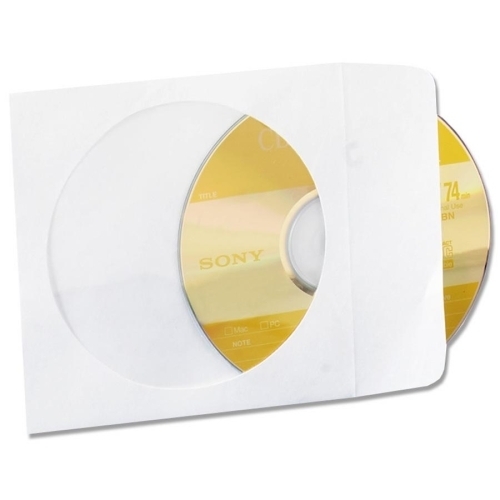 Quality Park Products CD Mailer With Window, 4-7/8"x5", 100/PK, White