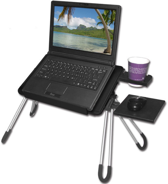 Laptop BuddyT- Portable Laptop Table - Black Laptop BuddyT- Portable Laptop Table - Black