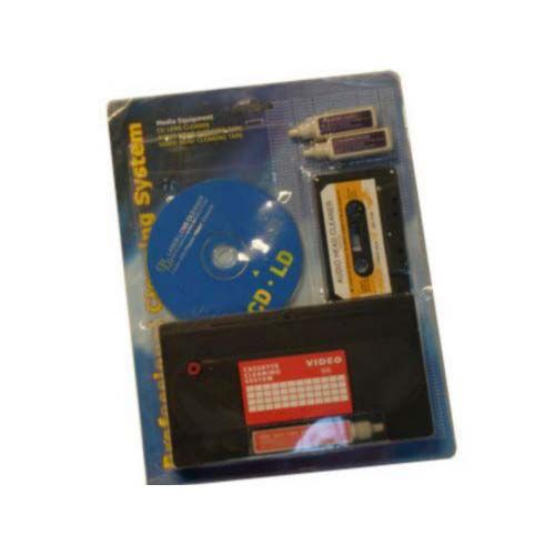 CD DVD VCR Cassette Cleaning Kit