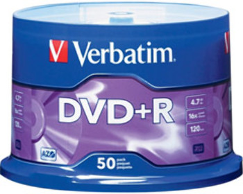 16X Write-Once dvd+R