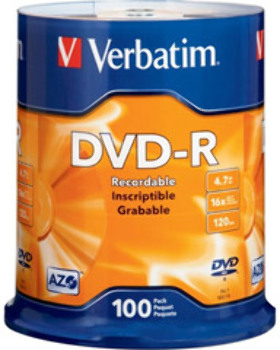 16X Write-Once dvd-R