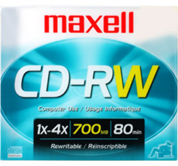 4X Rewritable CD-RW