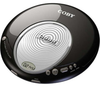 Black Slim Personal CD Player