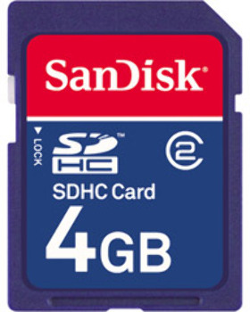 4Gb Standard Sdhc&trade; memory Card