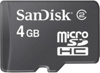 4Gb microsdhc&trade; memory Card