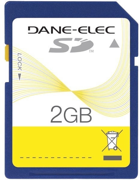 Dane-Elec Secure Digital Card 2Gb-