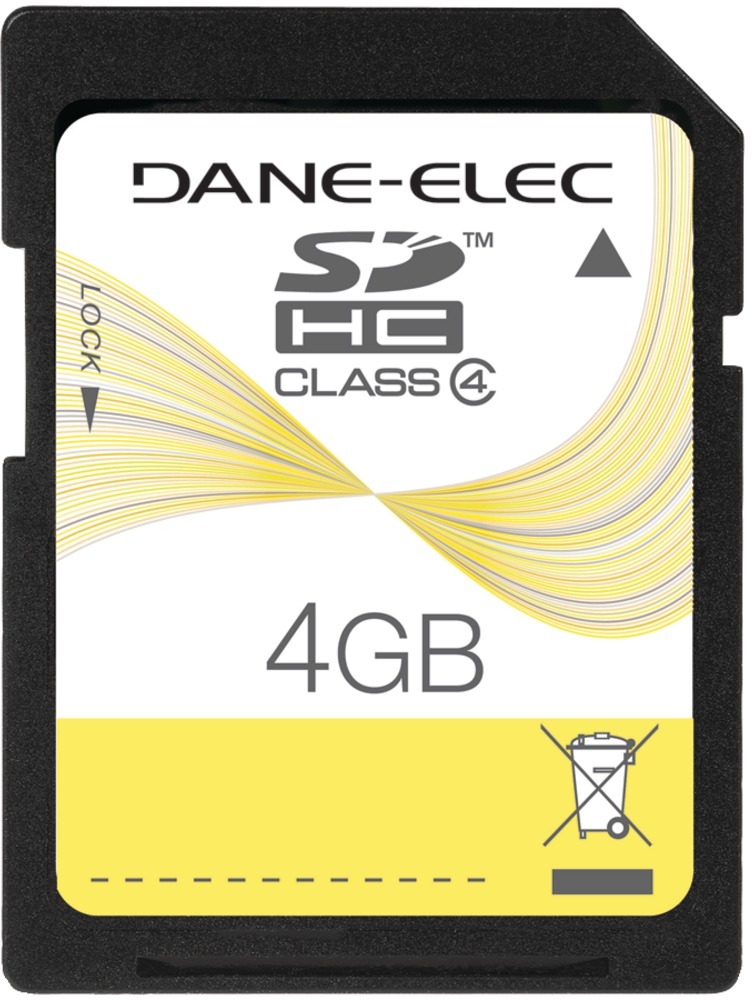 Dane-Elec Secure Digital Card 4Gb