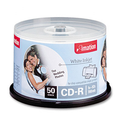 Printable CD-R Discs 700MB/80min 52x Spindle