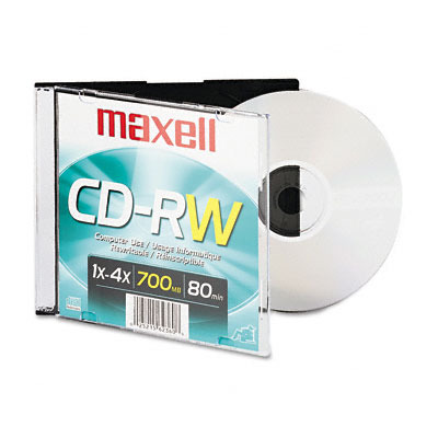 CD-RW Branded Surface 650MB/74min 4x